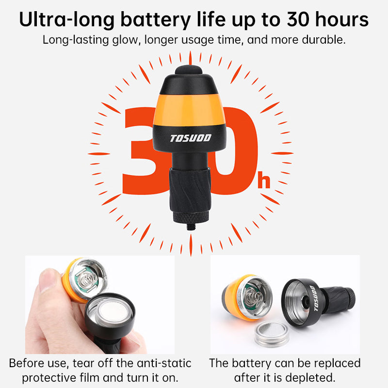 LED Bike Turn Signal Lights – Smart Handlebar End Indicators for Safe Cycling