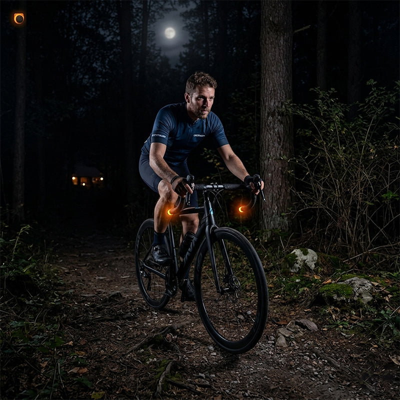 LED Bike Turn Signal Lights – Smart Handlebar End Indicators for Safe Cycling
